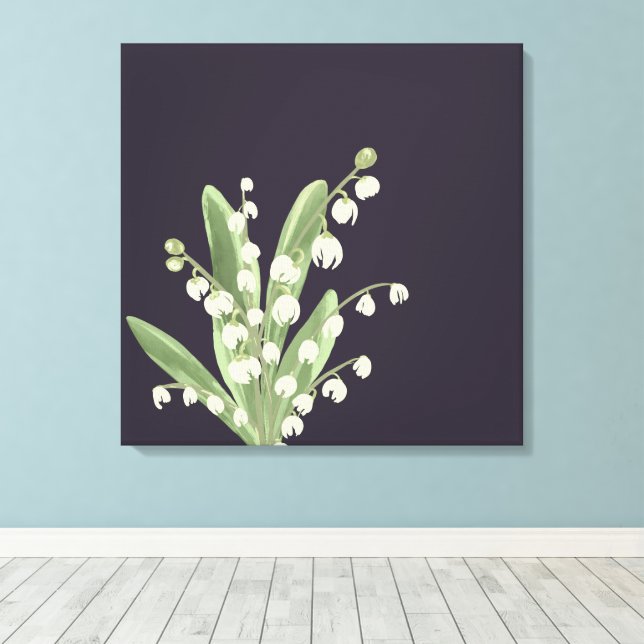 Lienzo Lily De La Floral Del Valle (Insitu (piso de madera))