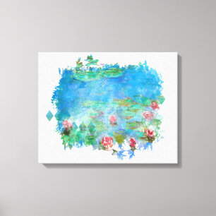 Lienzo ** Lily Pads Pond Pinting AR23 Monet Art