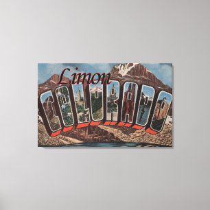 Lienzo Limón, ColoradoEscenas de letras grandesLimón, CO