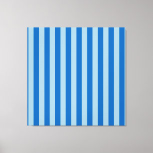Lienzo Limonada Azul Eléctrico y Rayas Verticales Acuamar
