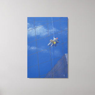 Lienzo Limpiador de ventana 1990