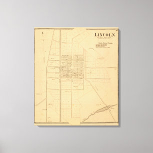 Lienzo Lincoln Delaware