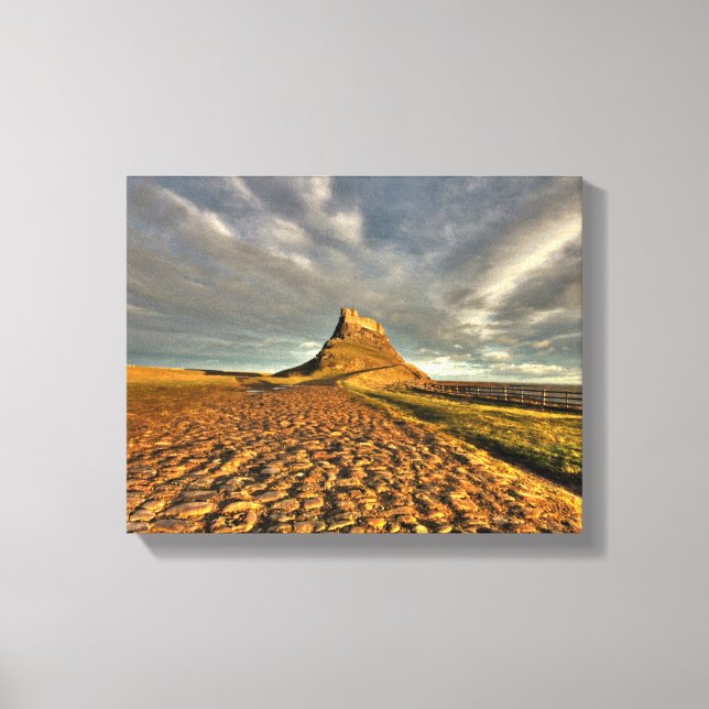 Lienzo Lindisfarne Castle Canvas (Anverso)