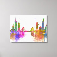 Línea aérea de Nueva York - Arcoiris