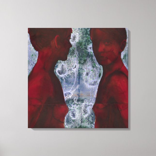 Lienzo Línea costera 2009 (Anverso)