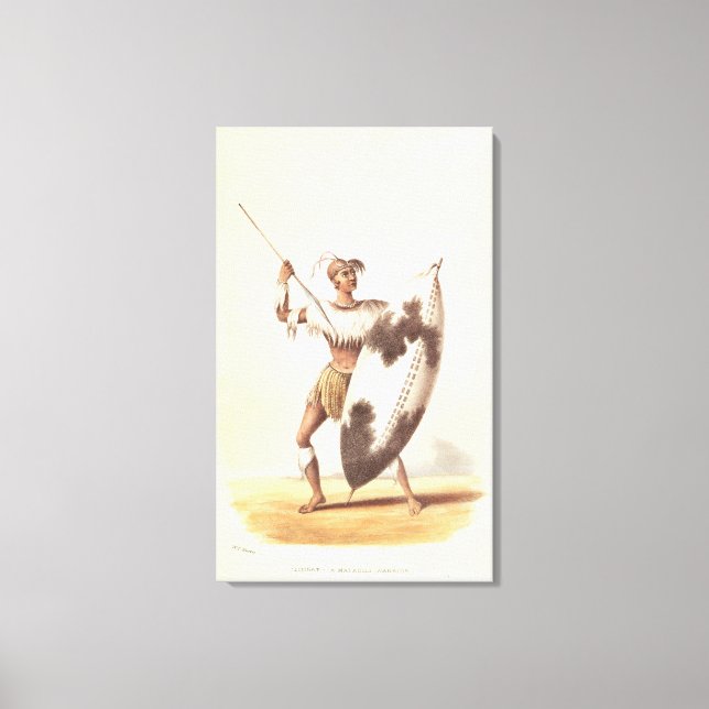 Lienzo Lingap, un guerrero de Matabili (Anverso)