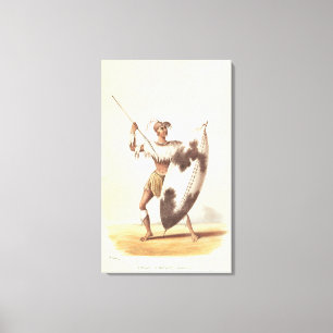 Lienzo Lingap, un guerrero de Matabili