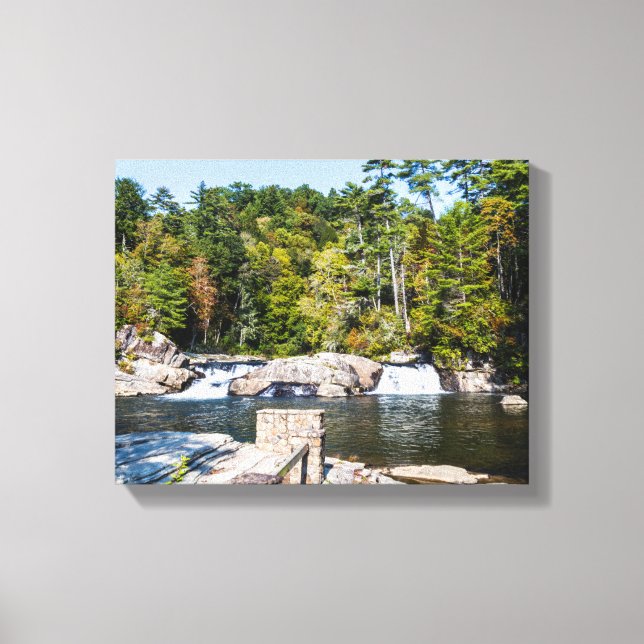 Lienzo Linville Falls Canvas Print (Anverso)