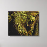 LION DE JUDAH Stretched Canvas Art