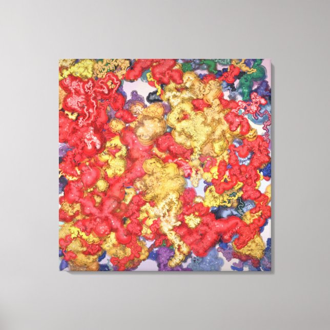 Lienzo Liquid Kinetic Painting  (Anverso)