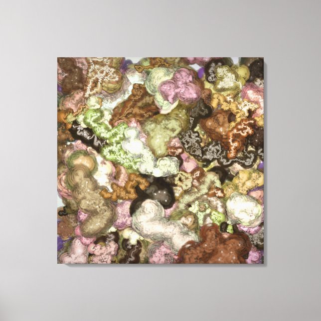 Lienzo Liquid Kinetic Painting  (Anverso)