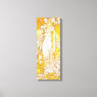 Lienzo Lirio de cosecha por Alphonse Mucha