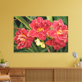 Lienzo Lirios rojos de 36"x24"