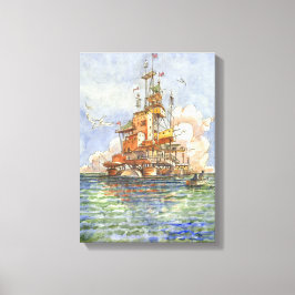 Lienzo L'Isola Galleggiante