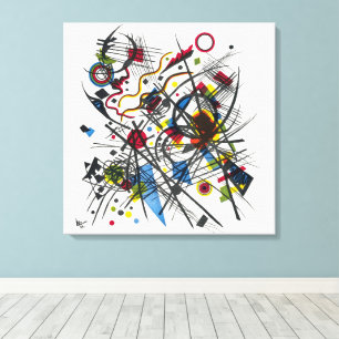 Lienzo Litografía para Vierte Bauhausmappe de Kandinsky