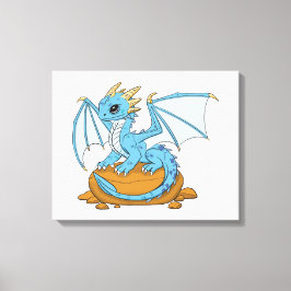 Lienzo Little Blue Dragon