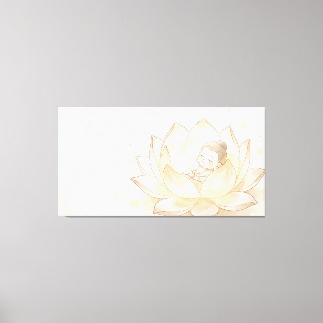 Lienzo Little Buddha (Anverso)