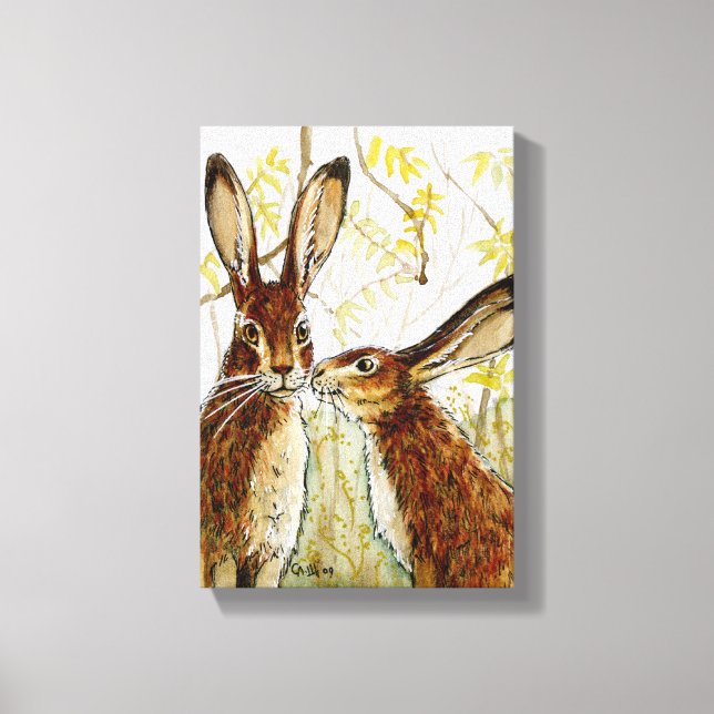 Lienzo Little Kiss by Svetlana Ledneva-Schukina 543 (Anverso)