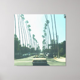 Lienzo Little Yellow Car