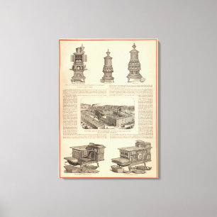 Lienzo Littlefield Stove Manufacturing Company