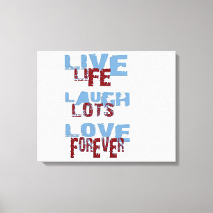 LIENZO LIVE LAUGH LOVE CANVAS