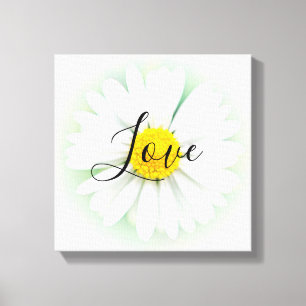 Lienzo Live Laugh Love Daisy