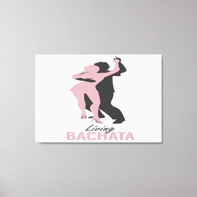 Lienzo Living Bachata (Anverso)