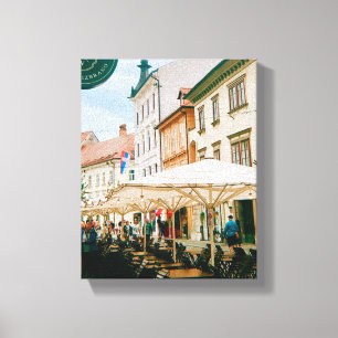 Lienzo Ljubljana Cityscape