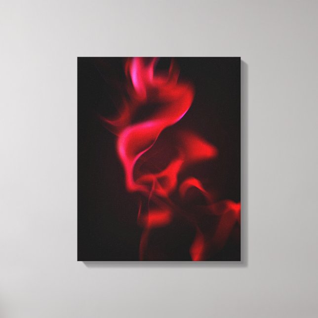 Lienzo Llama parpadeante (Anverso)