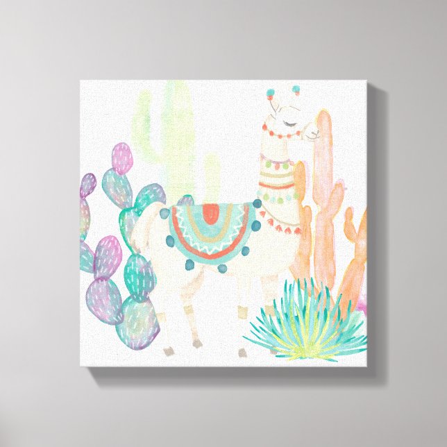 Lienzo Llamas II (Anverso)