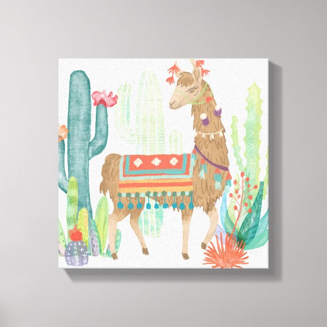 Lienzo Llamas III (Anverso)