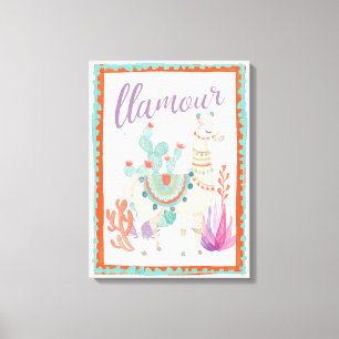 Lienzo Llamas preciosas II Llamour