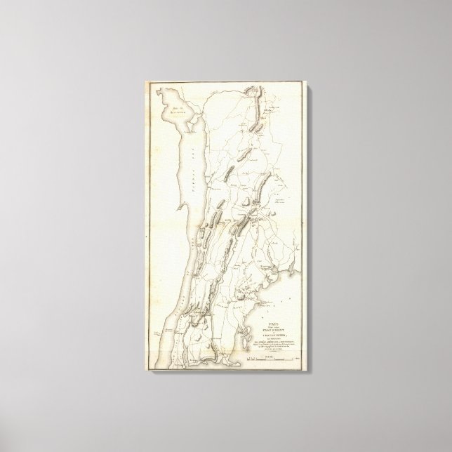 Lienzo Llanuras y armas blancas (Anverso)