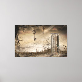 Lienzo "Llave a la puerta"