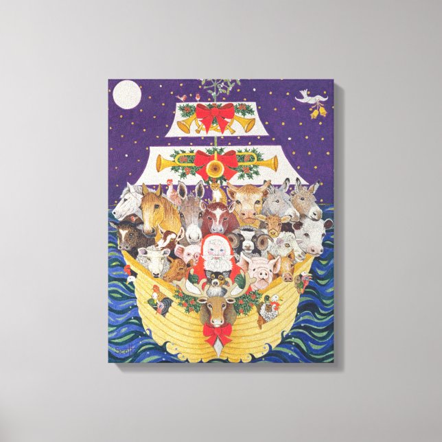 Lienzo Llegada de navidades (Anverso)