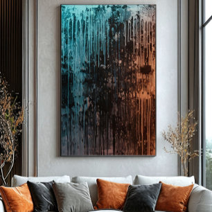 Lienzo Lluvia de Contrastes