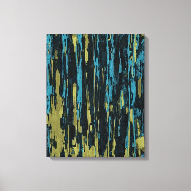 Lienzo Lluvia de ventana ~ 16X20 1,5"Grueso (Anverso)