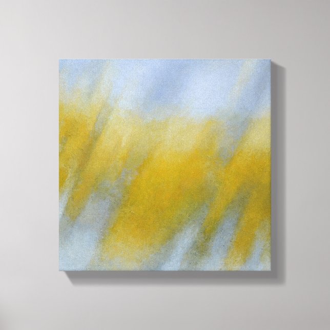 Lienzo Lluvia dorada (Anverso)