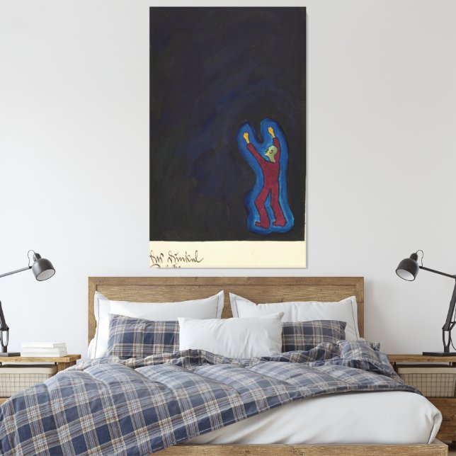 Lienzo Lo oscuro  (Insitu(Dormitorio))