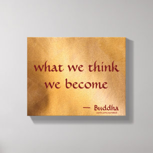 Lienzo Lo que creemos que nos convertimos