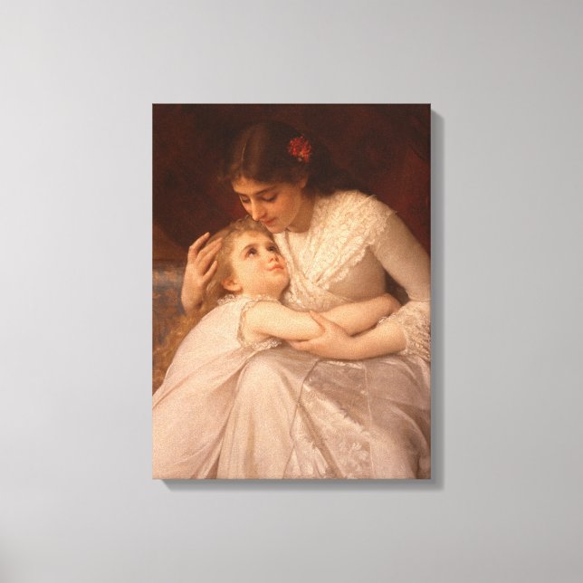 Lienzo Lo siento, mamá (querida hija y madre) (Anverso)