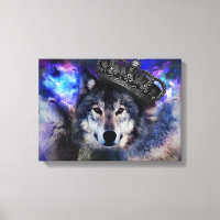 Lobo animal en la corona