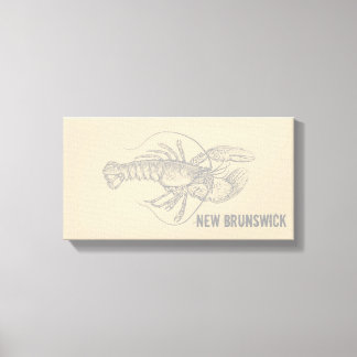 Lienzo Lobster de Nueva Brunswick