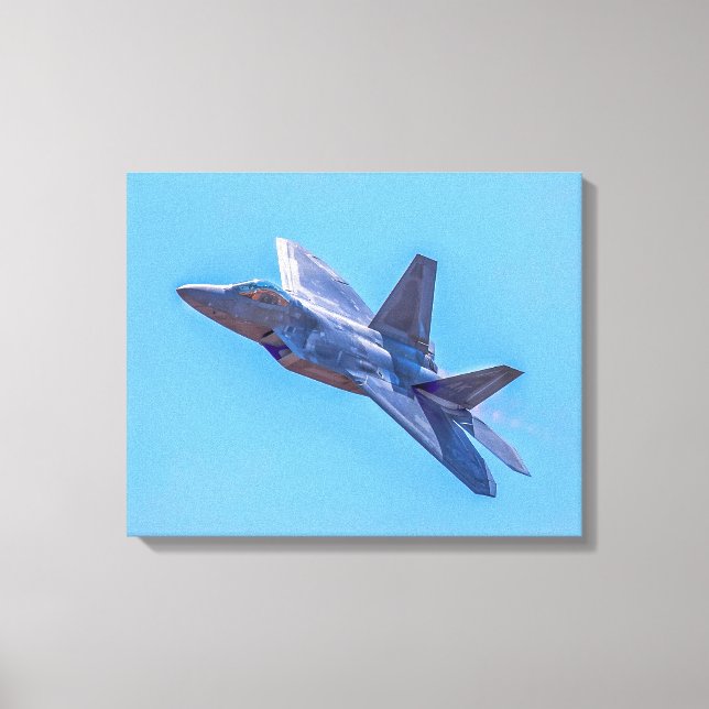 Lienzo Lockheed Martin F-22A Raptor (Anverso)