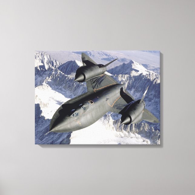 Lienzo Lockheed SR-71B Blackbird (Anverso)