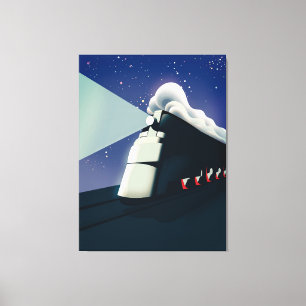 Lienzo Locomotora Art Deco