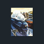 Lienzo Locomotora Art Deco Baltimore y Ohio<br><div class="desc">Locomotora Art Deco Baltimore y Ohio.</div>
