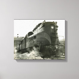 Lienzo Locomotora Ferroviaria de Pennsylvania GG-1 #4800