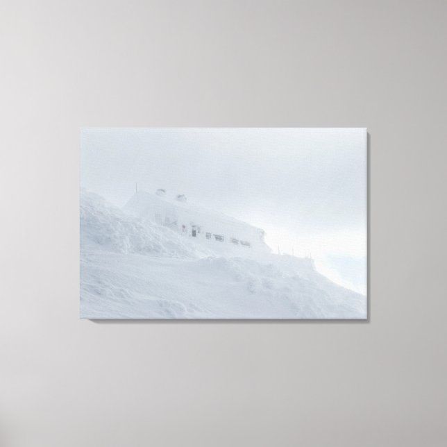 Lienzo Lodge Draga Karolina en el gran monte Snežnik Eslo (Anverso)