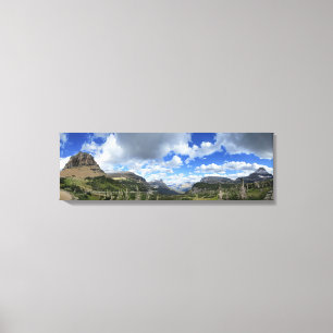 Lienzo Logan Pass Panorama - Parque Nacional Glacier